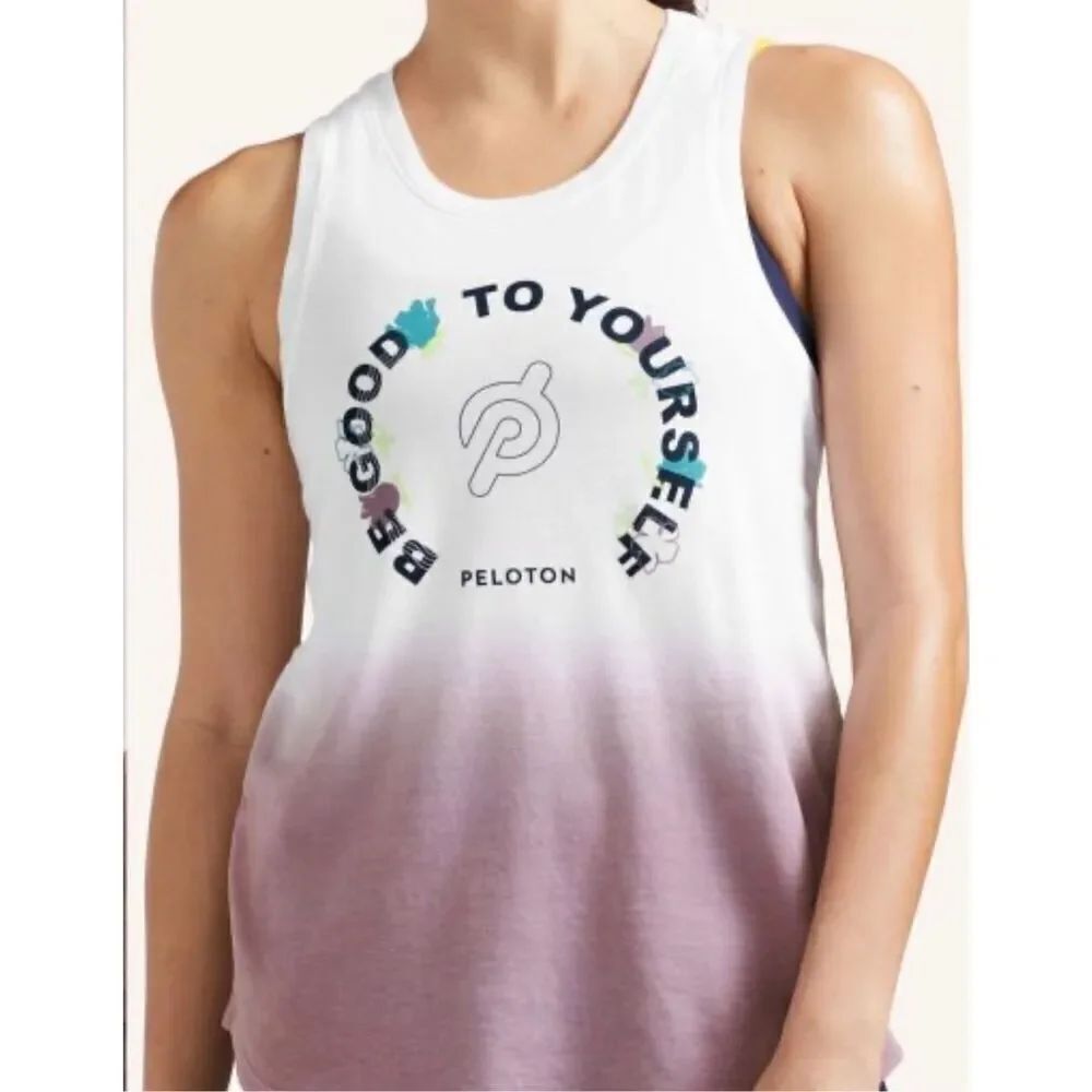 Peloton Women’s Lavender Racerback Athletic Tank Top Size 1X